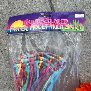 New Adult multicolor paper Hulu shirt